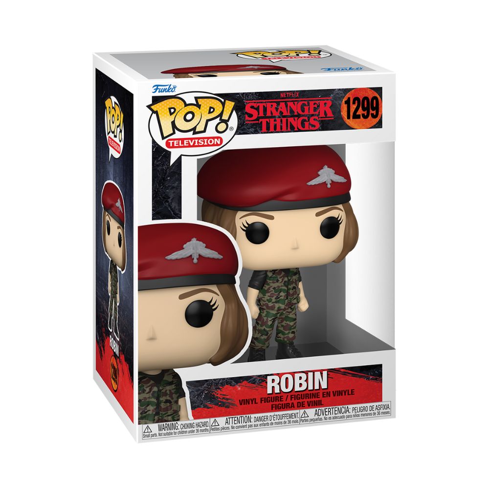 Funko Pop! Television: Stranger Things Season 4 S2 - Hunter Robin #1299 Vinyl Figure 65635 - Funko Pop!