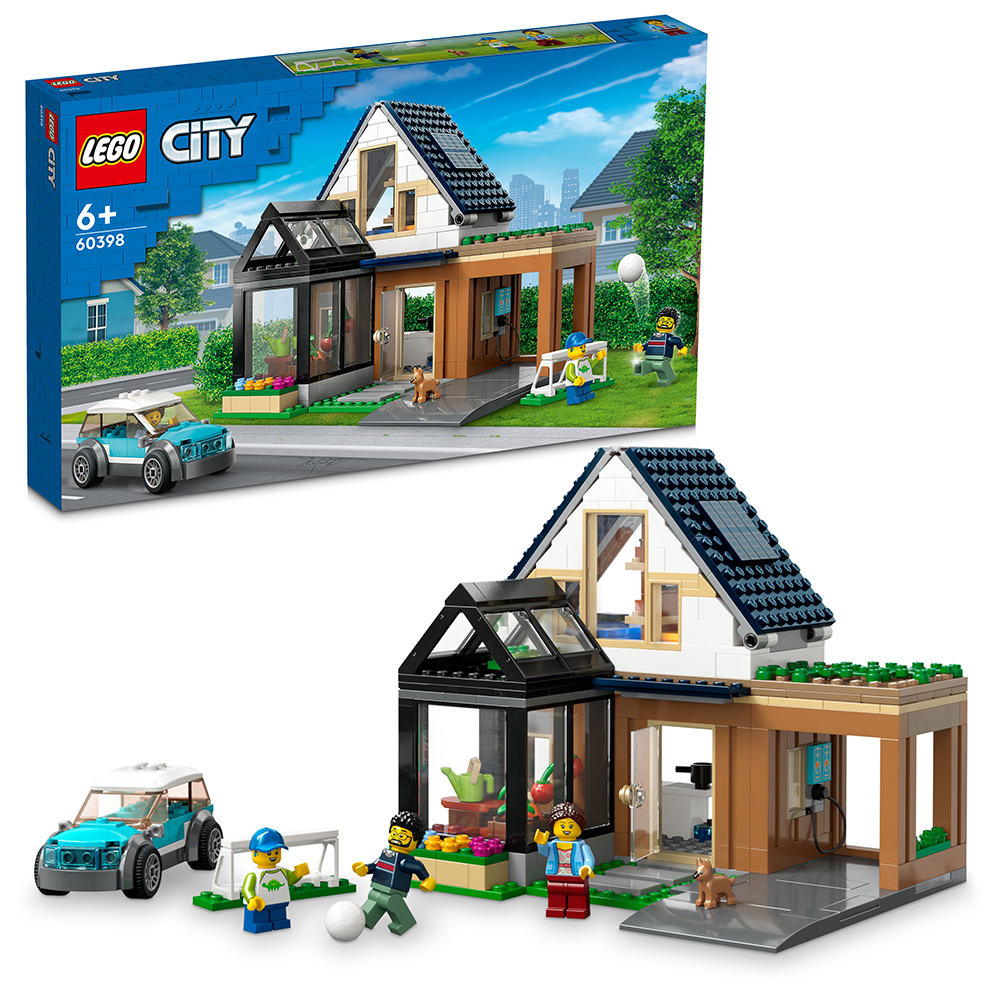 LEGO City Μονοκατοικία και Ηλεκτρικό Αυτοκίνητο 60398 - LEGO, LEGO City, LEGO City Town