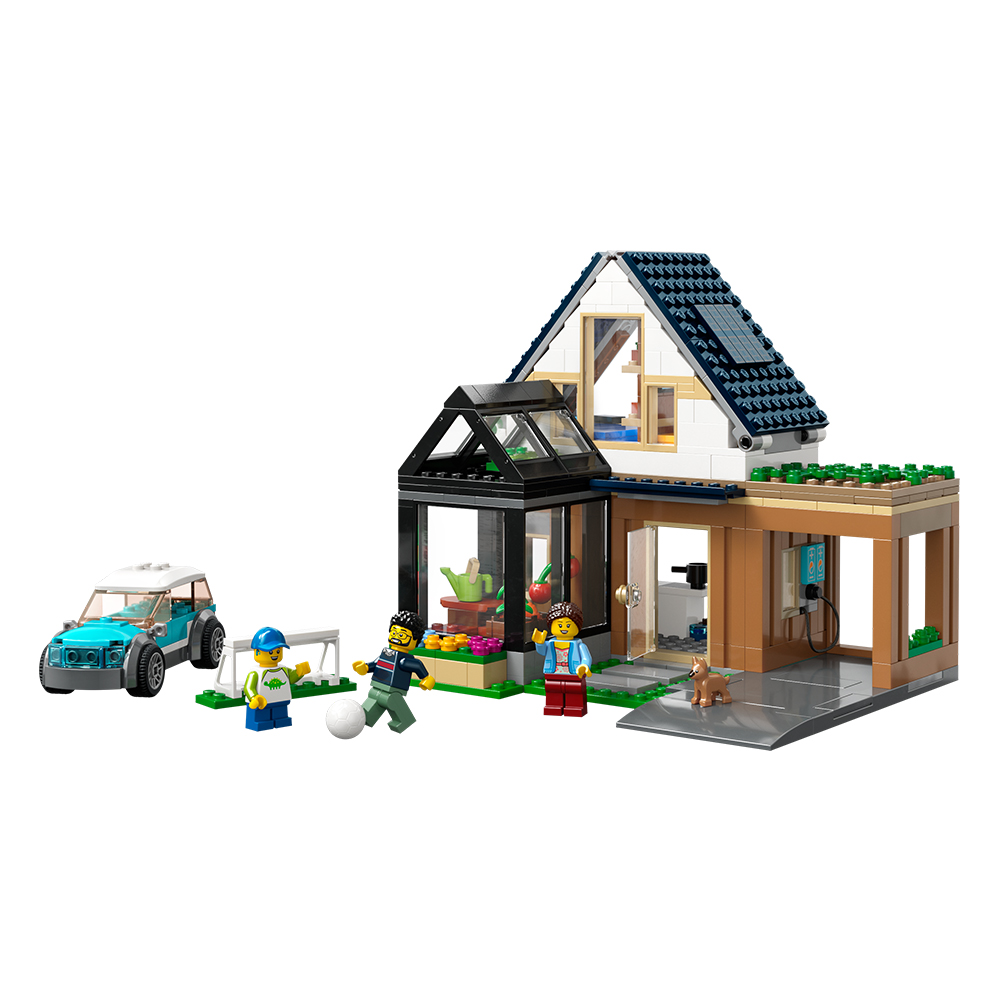 LEGO City Μονοκατοικία και Ηλεκτρικό Αυτοκίνητο 60398 - LEGO, LEGO City, LEGO City Town