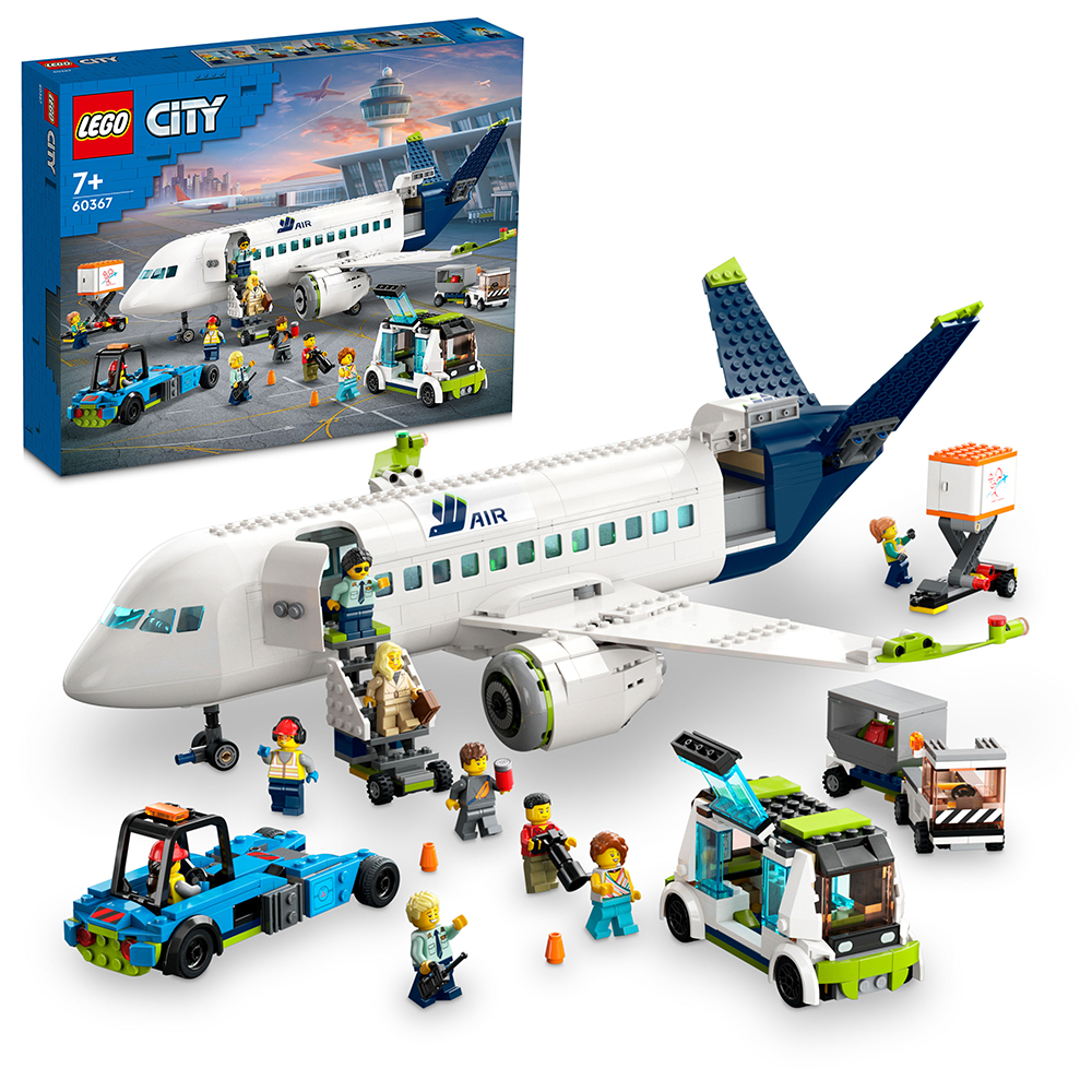 LEGO City Επιβατηγό Αεροπλάνο 60367 - LEGO, LEGO City, LEGO City Airport