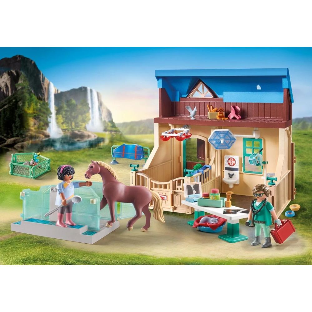 Playmobil Horses Of Waterfall Κτηνιατρική Κλινική Αλόγων 71352 - Playmobil Horses Of Waterfall