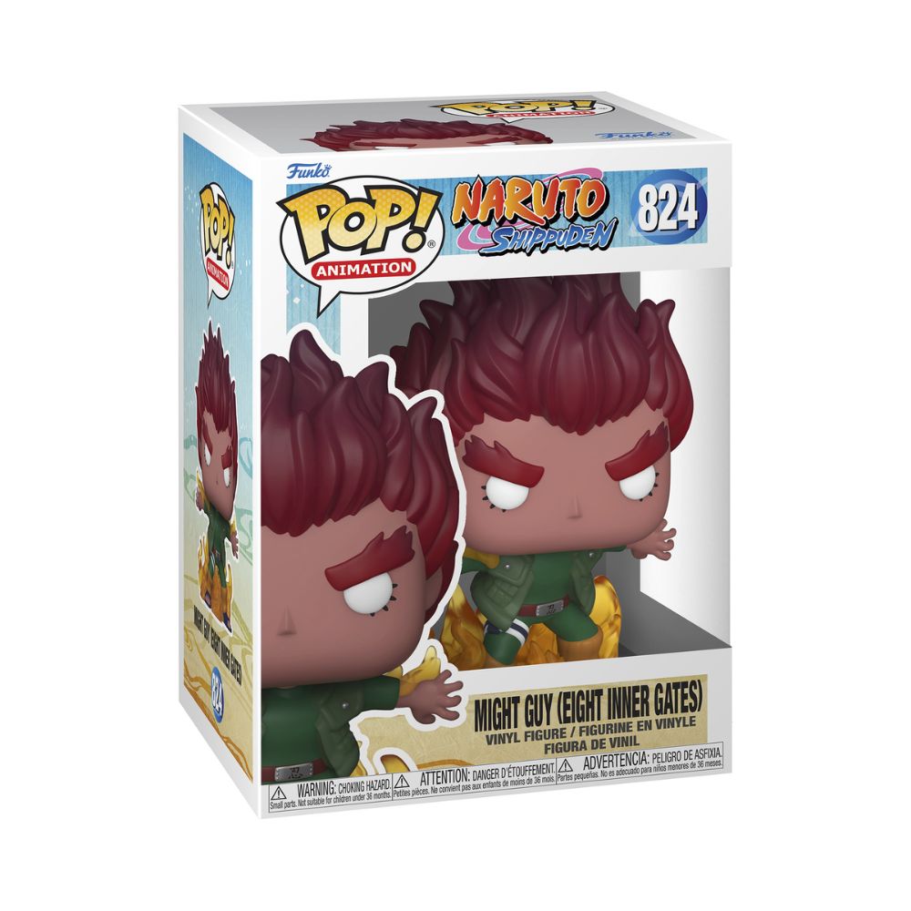 Funko Pop! Animation: Naruto Shippuden - Mighty Guy - Eight Inner Gates #824 Vinyl Figure 50675 - Funko Pop!