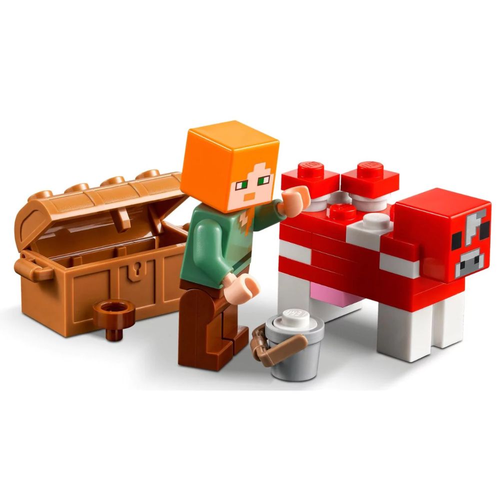 LEGO Minecraft The Mushroom House 21179 - LEGO, LEGO Minecraft