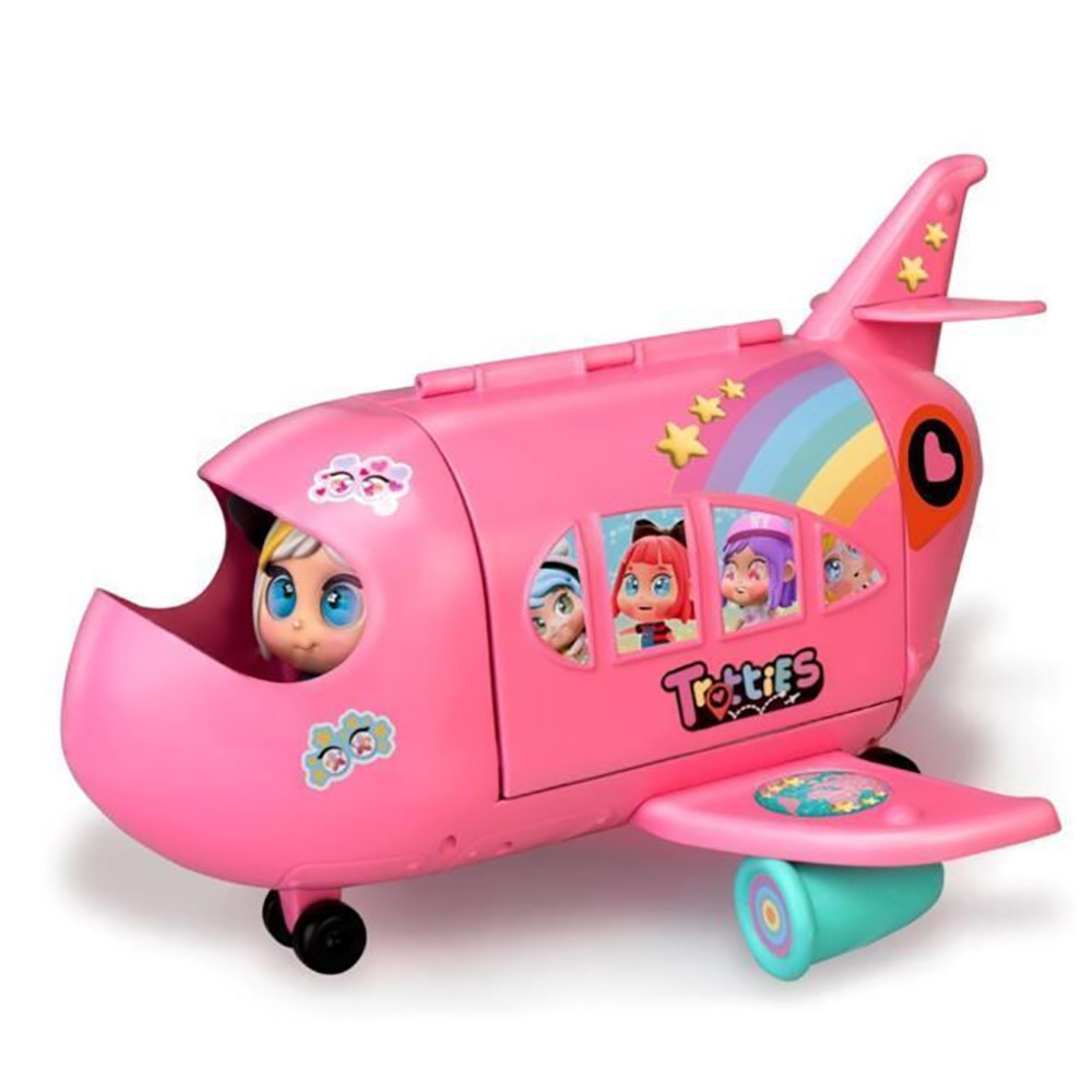 Mini Trotties Αεροπλανο Playset Με Αποκλειστικη Μινι Trottie Chiara TFT12000 - Trotties