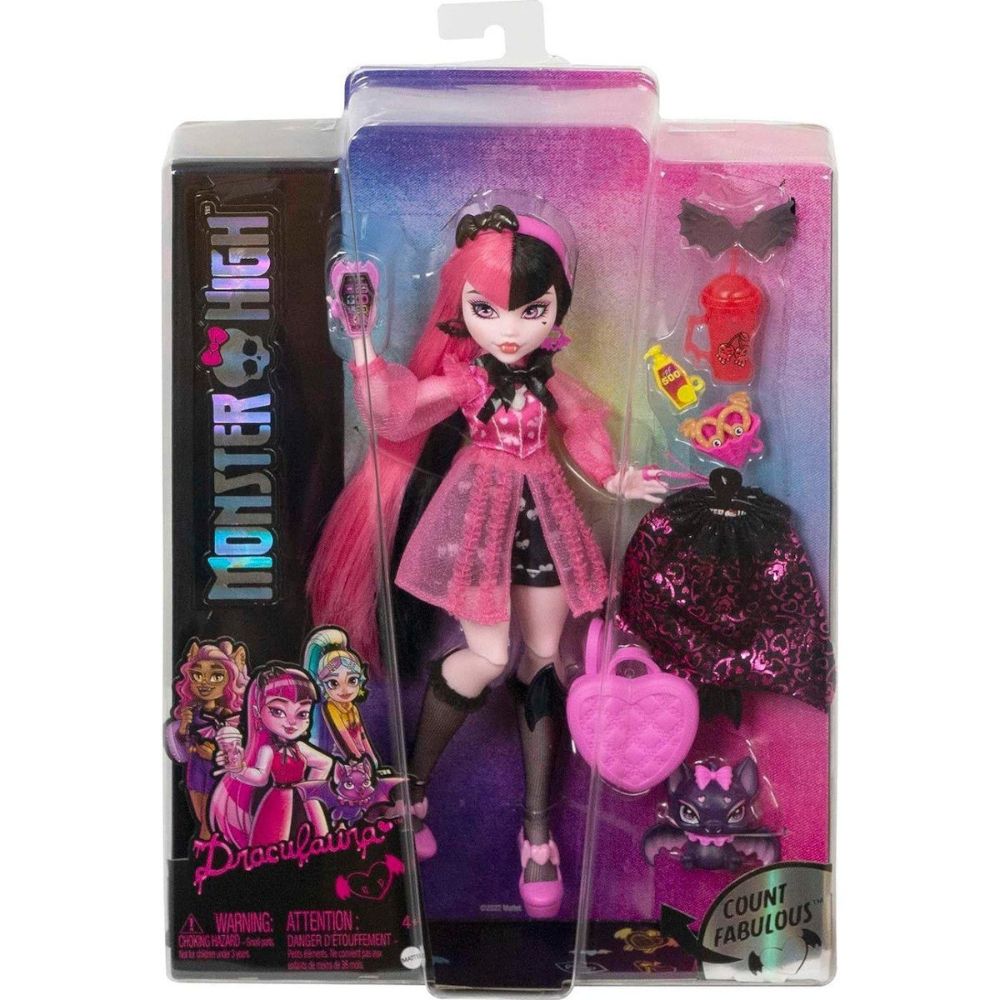 Κούκλα Monster High - Monster High Draculaura HHK51 φωτογραφία