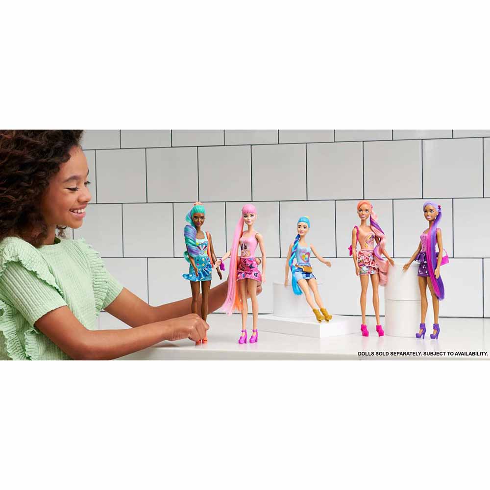 Κούκλα Barbie Color Reveal Με 6 Εκπλήξεις, Σειρά Τζιν HJX55 - Barbie