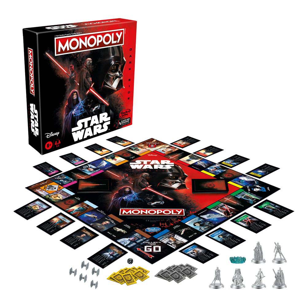 Επιτραπέζιο Monopoly Star Wars Dark Side F6167 - Monopoly
