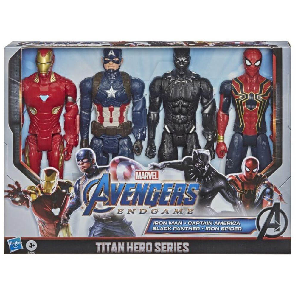 Marvel Avengers Titan Heros Σετ των 4 E5863 - Avengers
