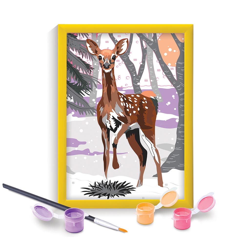 Paint & Frame Ζωγραφίζω Με Αριθμούς Snow Deer 1038-41014 - AS Company
