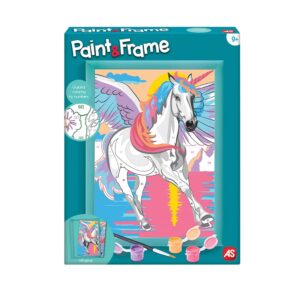 Paint & Frame Ζωγραφίζω Με Αριθμούς Magic Unicorn 1038-41016 - AS Company