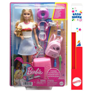 Λαμπάδα Barbie Έτοιμη Για Ταξίδι HJY18 - Barbie