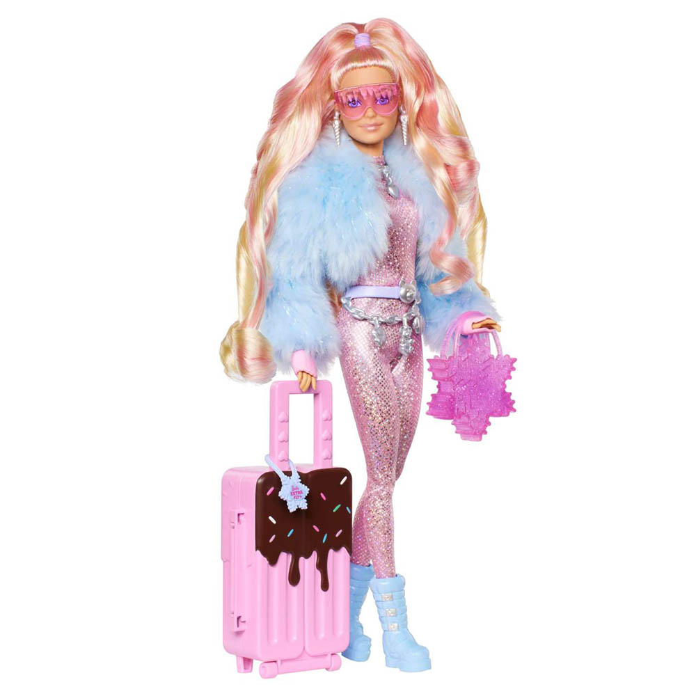 Κούκλα Barbie Barbie Extra Fly Με Χειμερινή Εμφάνιση HPB16 - Barbie