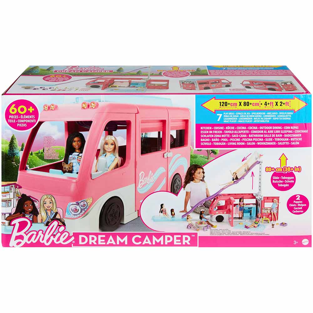 Barbie Dreamcamper Τροχόσπιτο HCD46 - Barbie