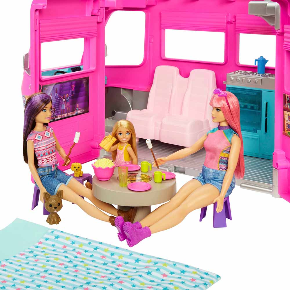 Barbie Dreamcamper Τροχόσπιτο HCD46 - Barbie