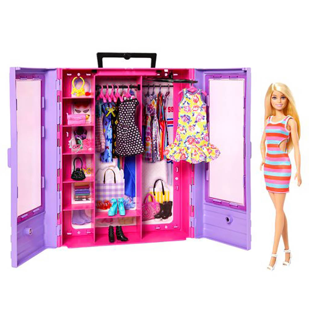 Barbie Νέα Ντουλάπα της Barbie με κούκλα HJL66 - Barbie