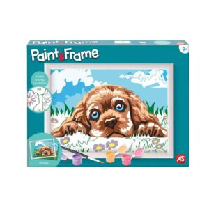 Paint & Frame Ζωγραφίζω Με Αριθμούς Loving Puppy 1038-41012 - AS Company