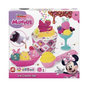 AS Πλαστελίνη Disney Minnie Σετ Κουπάκι Παγωτό Με Σιρόπι Και Sprinkles 1045-03592 - AS Company