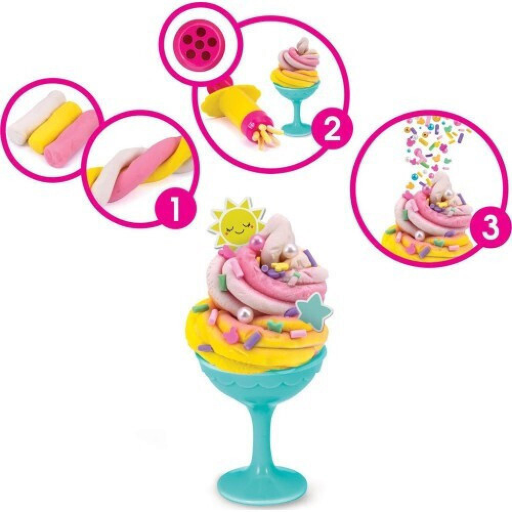 AS Πλαστελίνη Disney Minnie Σετ Κουπάκι Παγωτό Με Σιρόπι Και Sprinkles 1045-03592 - AS Company