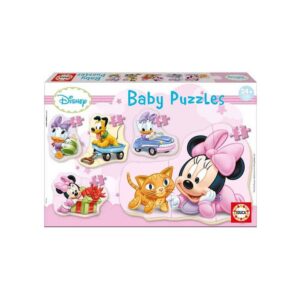 Educa Παζλ 24Μ+ Disney Baby Minnie (5, 3-4-5 τμχ) Π.015.612 - EDUCA