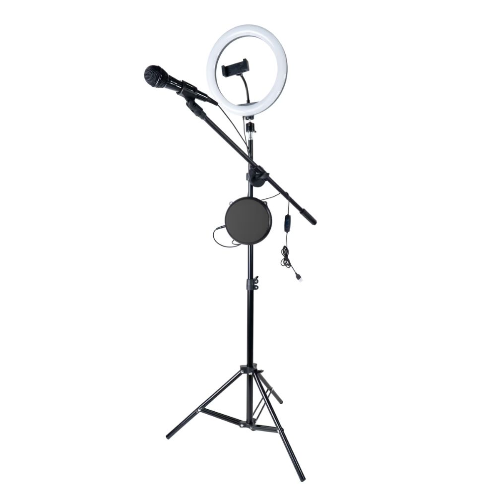 Music Star Μικρόφωνο Stage και Ring Light - Music Star