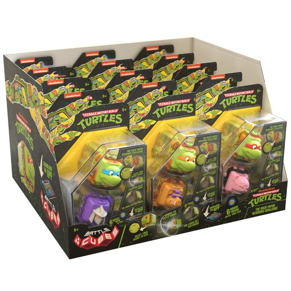 50/50 GAMES Battle Cubes Χελωνονιντζάκια C700TN - 50/50 Games