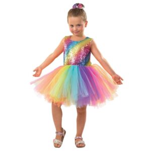 Fun Fashion Αποκριάτικη Στολή Ουράνιο Τόξο Tutu (4 ετών) 20304 - Fun Fashion