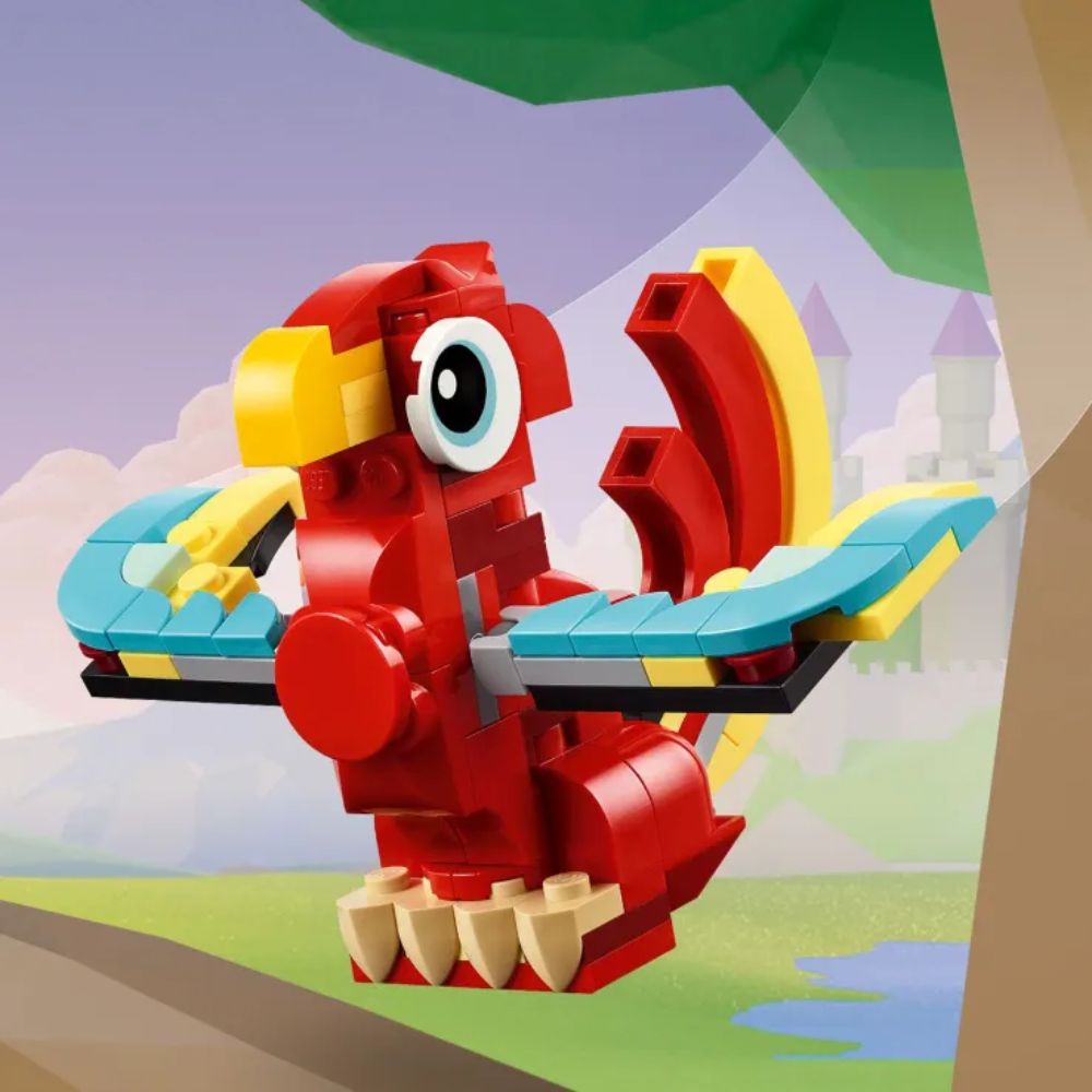 LEGO Creator 3 in 1 Red Dragon 31145 - LEGO Creator