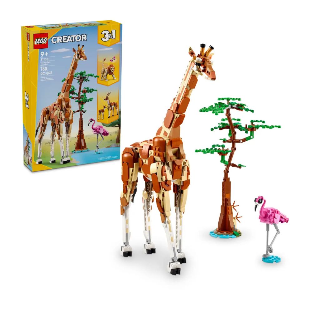 LEGO Creator 3 in 1 Wild Safari Animals 31150 - LEGO Creator