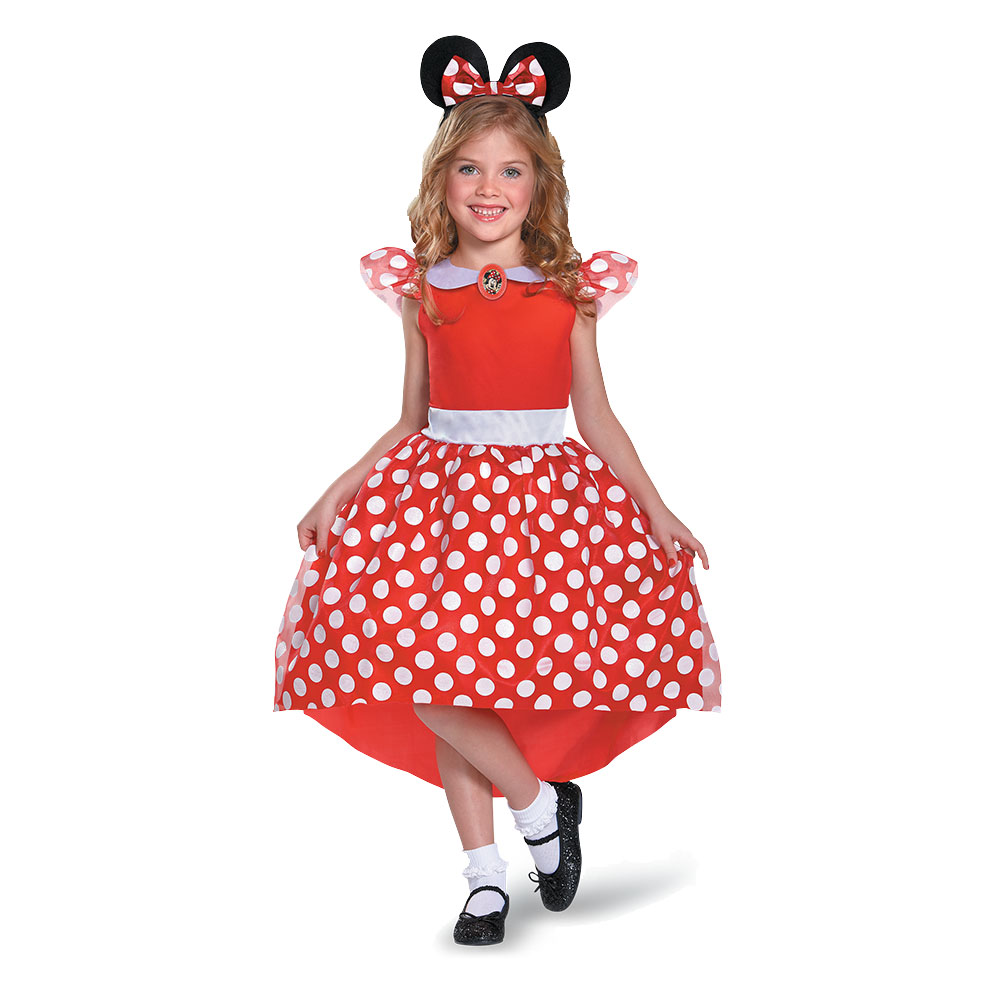 Disguise Στολή Red Minnie Classic Toddler (2 ετών)129399S - Disguise