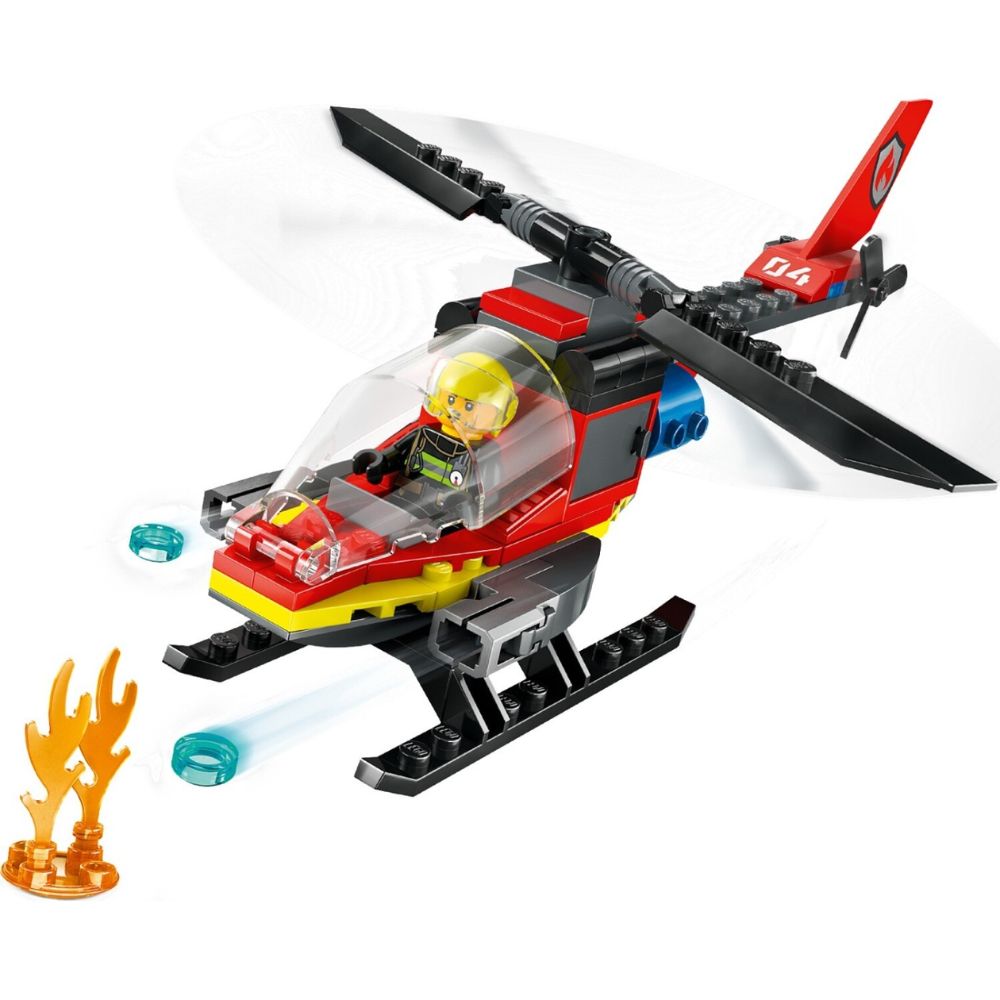 LEGO City Πυροσβεστικό Ελικόπτερο Διάσωσης 60411 - LEGO