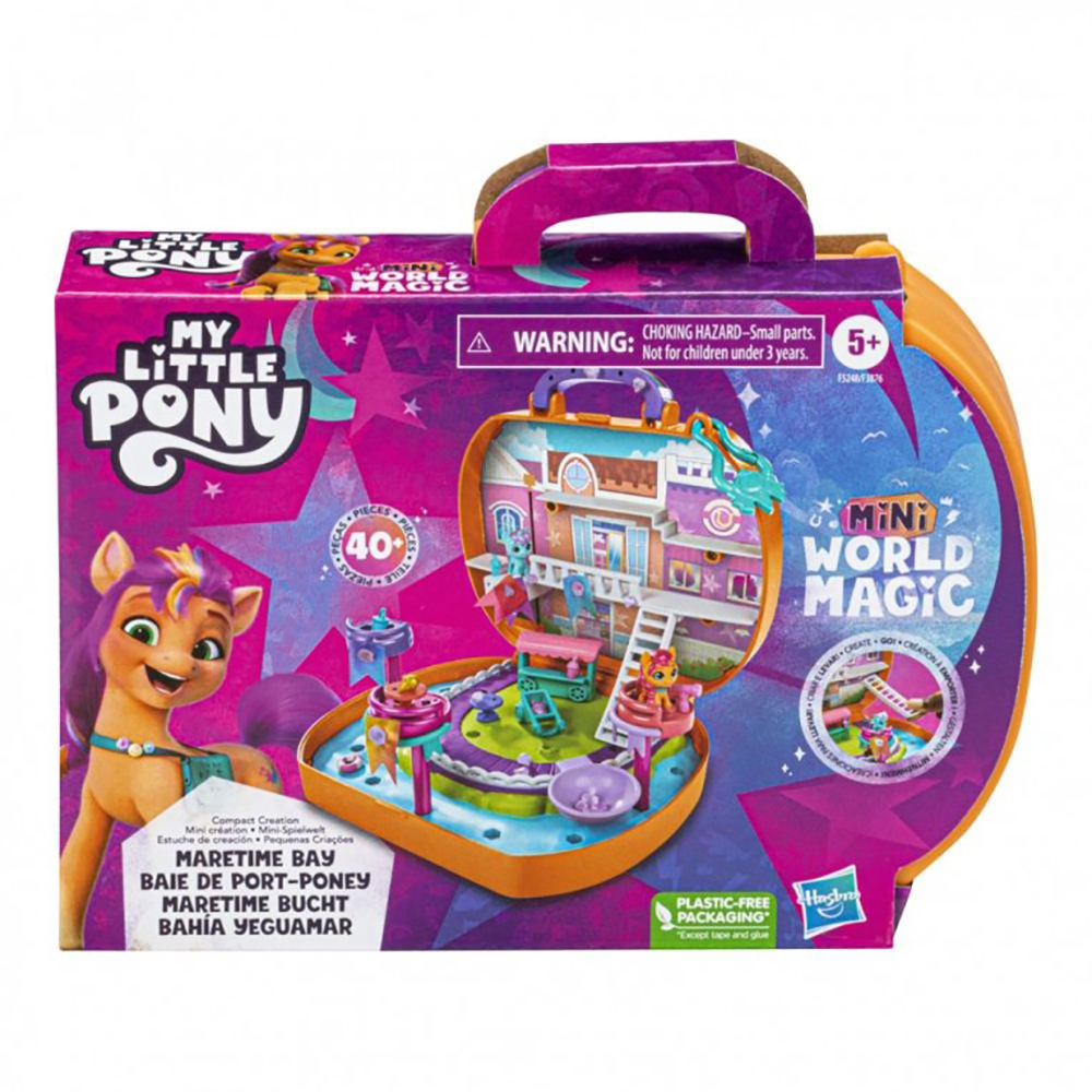 Λαμπάδα My Little Pony Mini World Magic Compact Creations - 3 Σχέδια (F3876) - My Little Pony