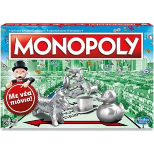 Επιτραπεζιο Monopoly Classic Ελληνική Έκδοση C1009 - Hasbro Gaming