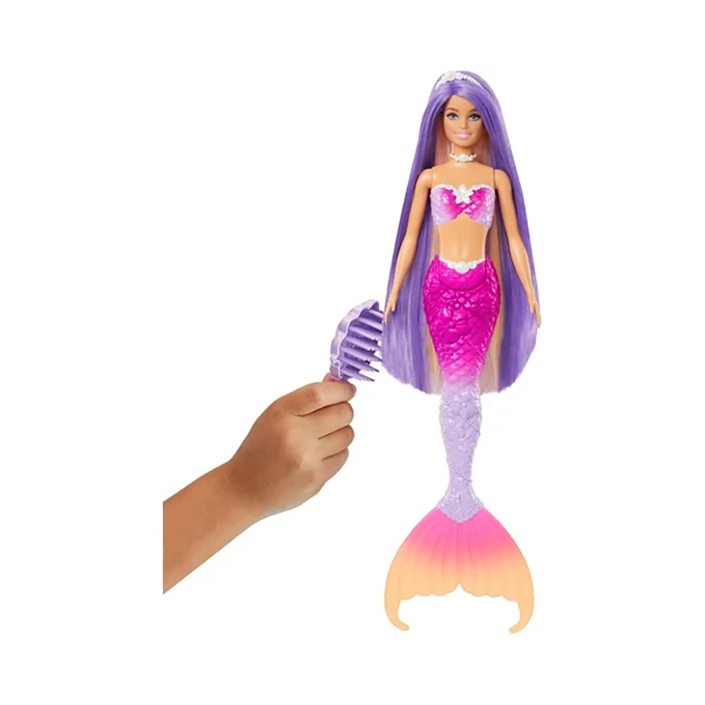 Λαμπάδα Barbie γοργόνα μαγική μεταμόρφωση κούκλα με αλλαγή χρώματος HRP97 - Barbie