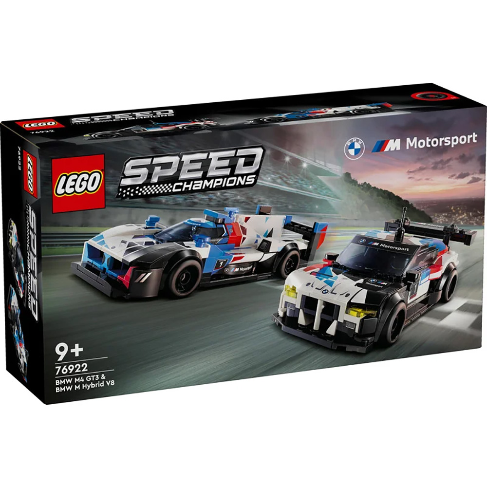 LEGO Speed Champions BWM M4 GT3 &amp; BMW M Hybrid V8 Race Cars 76922 φωτογραφία