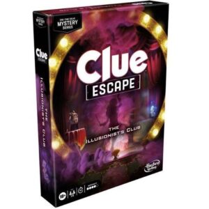 Hasbro Επιτραπέζιο Cluedo Escape The Illusionists Club F8817 - Hasbro Gaming
