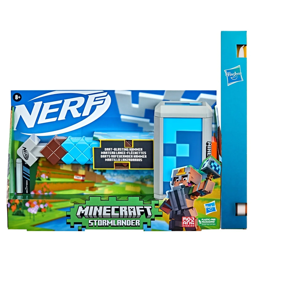 Nerf Εκτοξευτής Stormlander Minecraft για 8+ Ετών F4416 - NERF