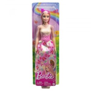 Barbie νέα πριγκίπισσα - ροζ ανταύγιες HRR08 - Barbie