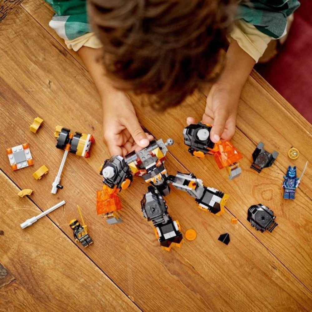 Lego Ninjago Cole's Elemental Earth Mech για 7+ ετών 71806 - LEGO