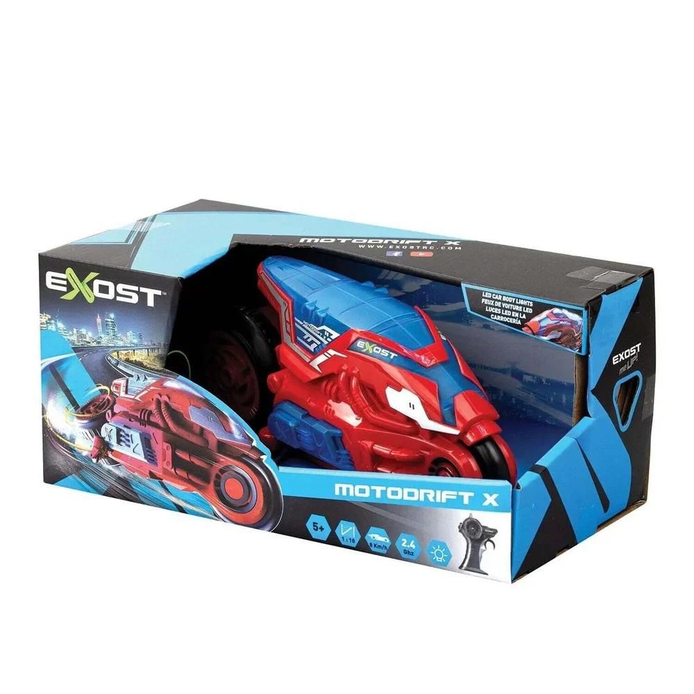 Τηλεκατευθυνόμενη Μηχανή Exost R/C Motordrift X 7530-20288 - Exost