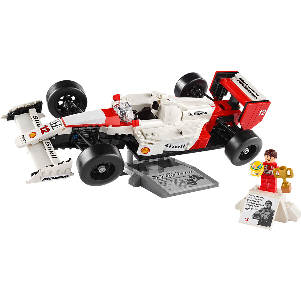 LEGO Icons McLaren MP4/4 & Ayrton Senna 10330 - LEGO, LEGO Icons