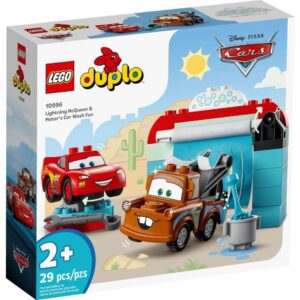 Lego Duplo Lightning McQueen & Mater's Car Wash Fun για 2+ ετών 10996 - LEGO