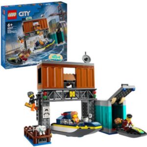 Lego City Police Speedboat And Crooks' Hideout για 6+ ετών 60417 - LEGO, LEGO City Police
