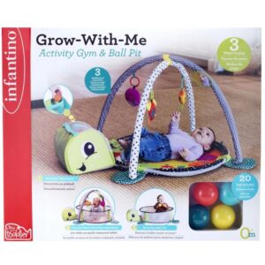 Infantino Grow-With-Me Activity Gym & Ball Pit, BBX313043 - Infantino