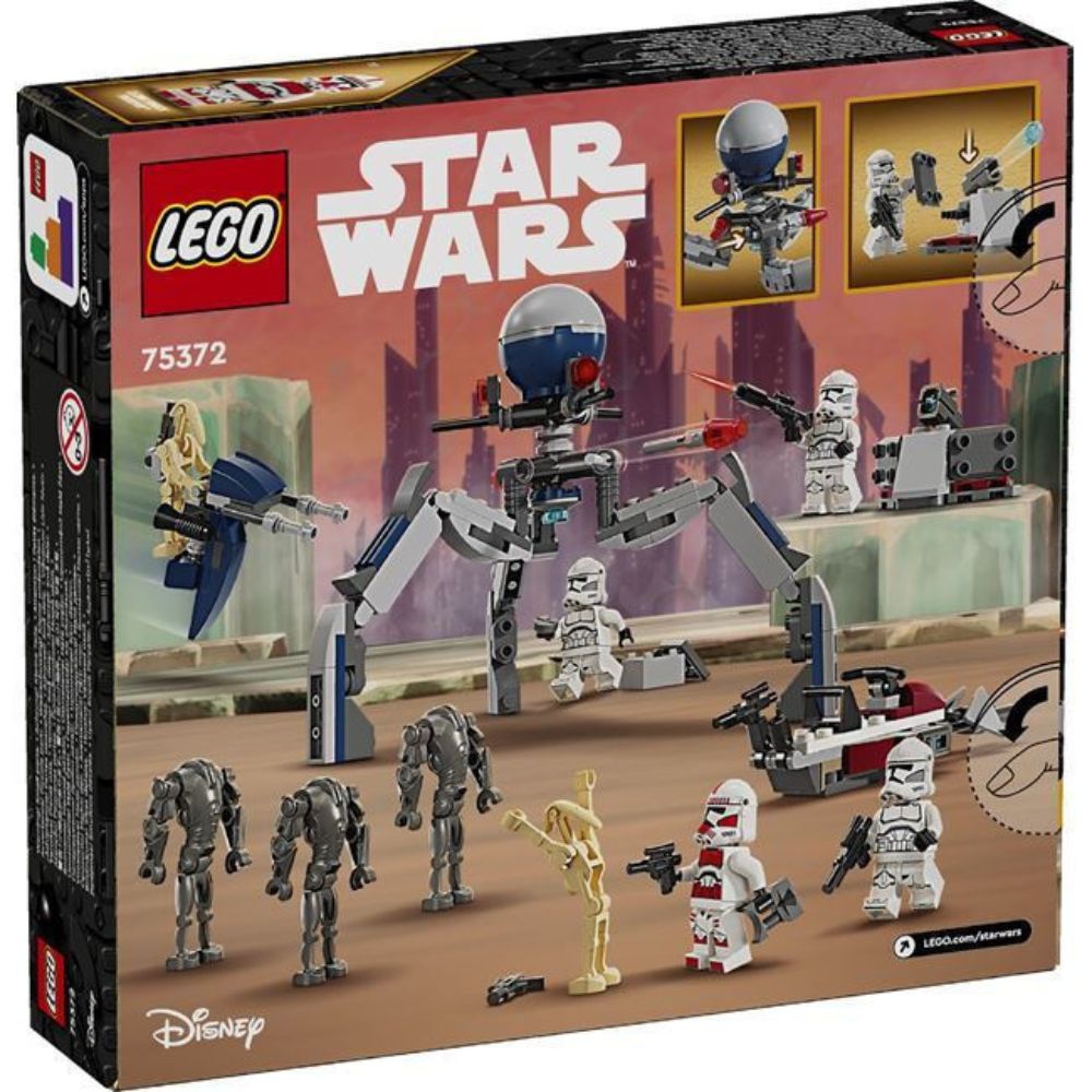 LEGO Star Wars Clone Trooper & Battle Droid Battle Pack 75372 - LEGO, LEGO Star Wars