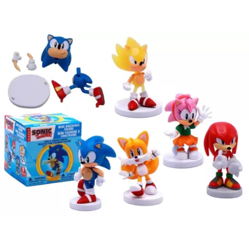 Sonic The Hedgehog - Mini Assorted Συλλεκτικές Φιγούρες σε Διάφορα Σχέδια, 131566103 - Sonic The Hedgehog