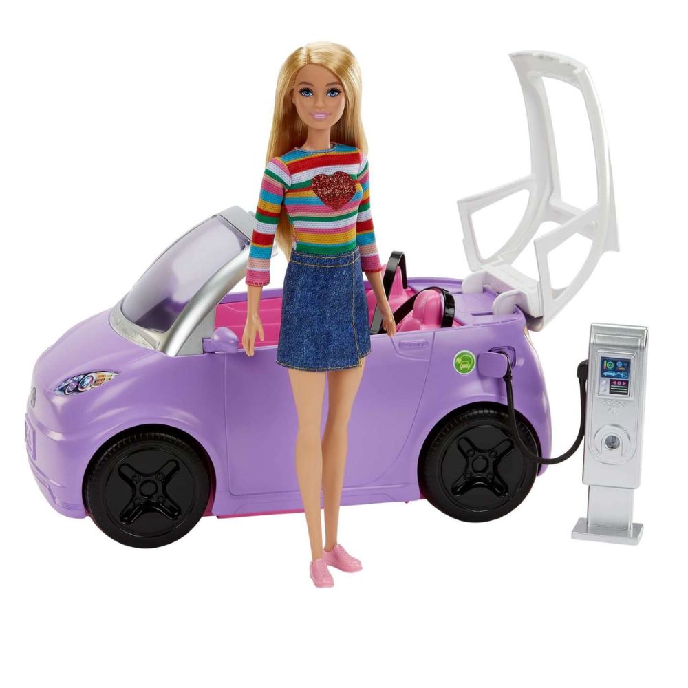 Barbie 2 σε 1 Ηλεκτρικό Αυτοκίνητο HJV36 - Barbie
