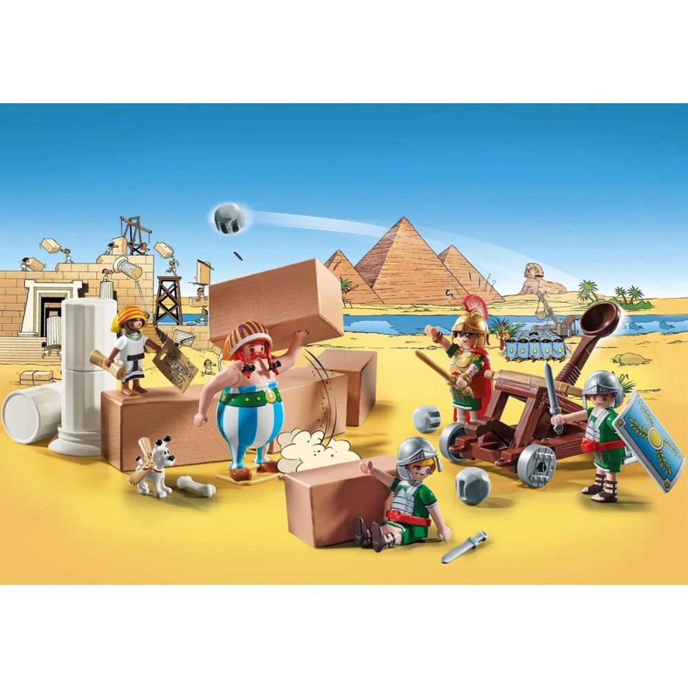 Playmobil - Asterix: Ο Νουμερομπίς Και Η Κατασκευή Του Παλατιού, 71268 - Playmobil, Playmobil Asterix