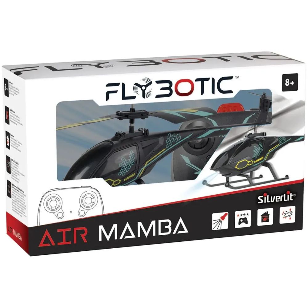 As company - Flybotic Air Mamba Τηλεκατευθυνόμενο Ελικόπτερο Για 8+ Χρονών, 7530-84753 - AS Company