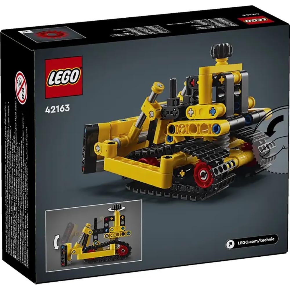 LEGO technic μπουλντόζα βαριάς χρήσης 42163 - LEGO, LEGO Technic