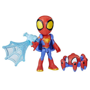 Hasbro Marvel Spidey and His Amazing Friends WebSpinner Spidey 10cm σε Διάφορα Σχέδια, F8143 - Spidey And His Amazing Friends